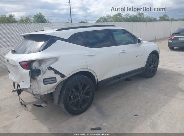 3GNKBERS4LS543005 2020 CHEVROLET BLAZER White Задня права чверть
