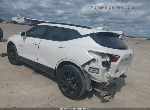 3GNKBERS4LS543005 2020 CHEVROLET BLAZER White Задня ліва чверть