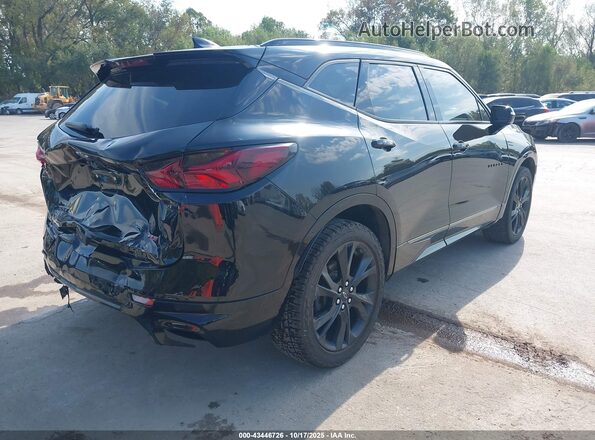 3GNKBERSXLS708104 2020 CHEVROLET BLAZER Black Rear right