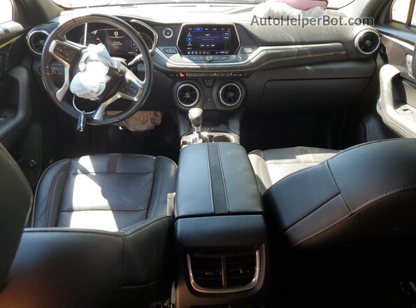 3GNKBFRS4LS573949 2020 CHEVROLET BLAZER Black Вид панелі приладів