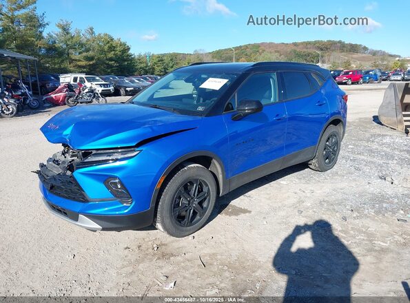 3GNKBHR43RS164153 2024 CHEVROLET BLAZER Blue Przód lewy