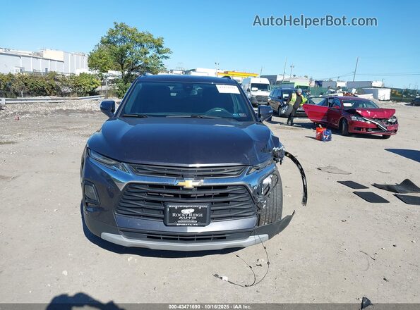 3GNKBHR45MS566913 2021 CHEVROLET BLAZER Gray Vista del cuadro de instrumentos