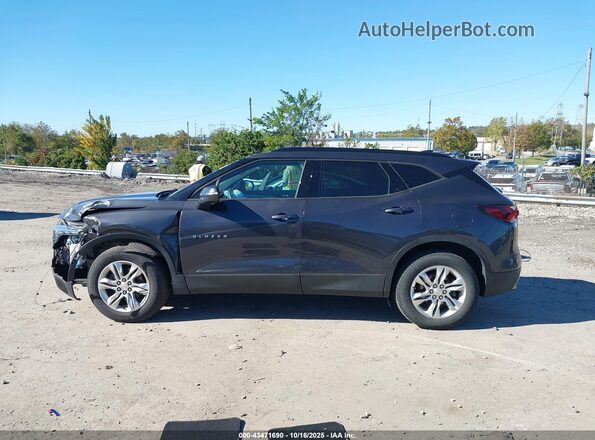 3GNKBHR45MS566913 2021 CHEVROLET BLAZER Gray Vista interior de 360 grados