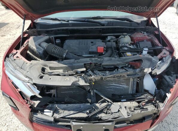 3GNKBHR45NS123730 2022 CHEVROLET BLAZER Red Вид підкапотного простору