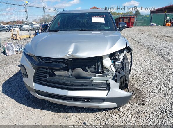 3GNKBHR48MS583933 2021 CHEVROLET BLAZER Silver Front view