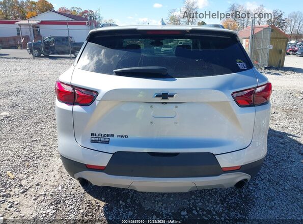 3GNKBHR48MS583933 2021 CHEVROLET BLAZER Silver 