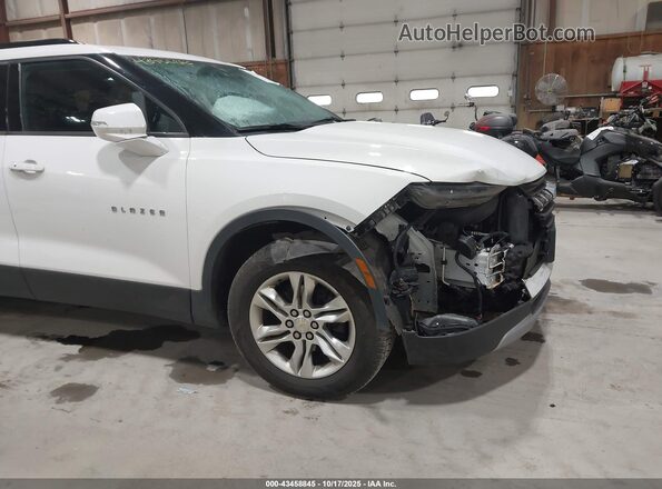 3GNKBHR49MS506214 2021 CHEVROLET BLAZER White Vista frontal