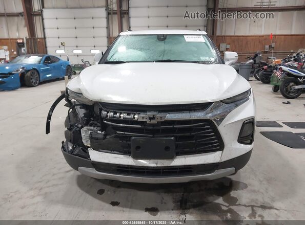 3GNKBHR49MS506214 2021 CHEVROLET BLAZER White Vista del cuadro de instrumentos