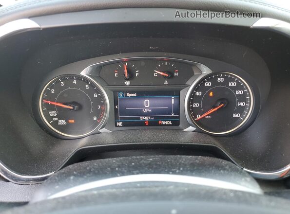 3GNKBHRS0LS564483 2020 CHEVROLET BLAZER Black Vista del cuadro de instrumentos