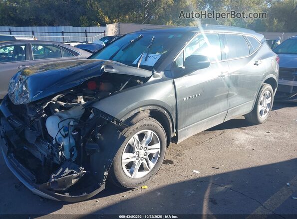 3GNKBHRS6LS589596 2020 CHEVROLET BLAZER Gray Передня ліва чверть