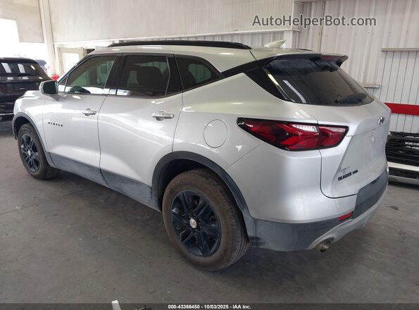 3GNKBHRS6LS646203 2020 CHEVROLET BLAZER Silver Trasero izquierdo