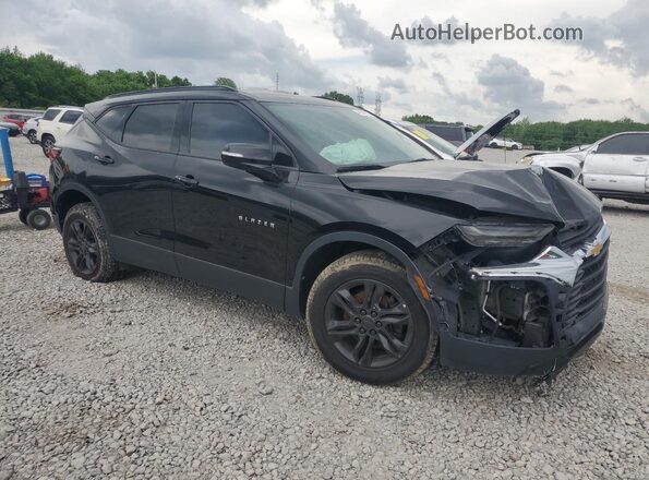 3GNKBHRSXLS623121 2020 CHEVROLET BLAZER Black წინა მარჯვენა