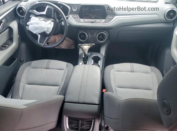 3GNKBHRSXLS623121 2020 CHEVROLET BLAZER Black წინა პანელის ხედი