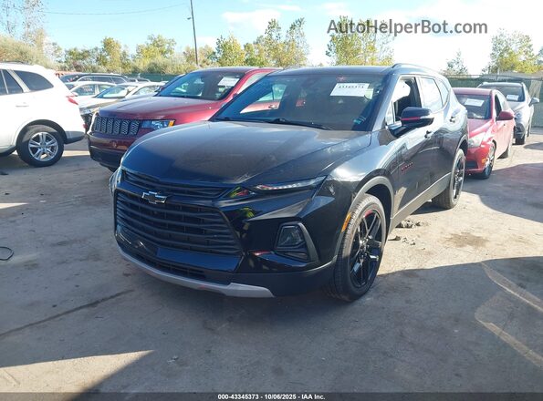 3GNKBJRS1LS685059 2020 CHEVROLET BLAZER Black Vista tres cuartos delantera izquierda