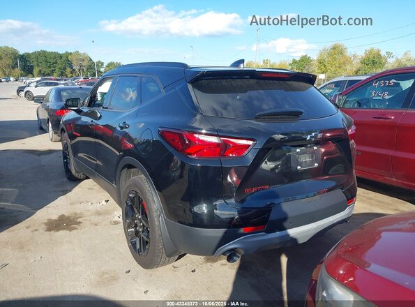 3GNKBJRS1LS685059 2020 CHEVROLET BLAZER Black Trasero izquierdo