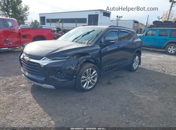 3GNKBJRS7LS608082 2020 CHEVROLET BLAZER Black Vista tres cuartos delantera izquierda