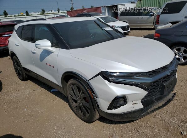 3GNKBKRS0LS556090 2020 CHEVROLET BLAZER White Przód prawy