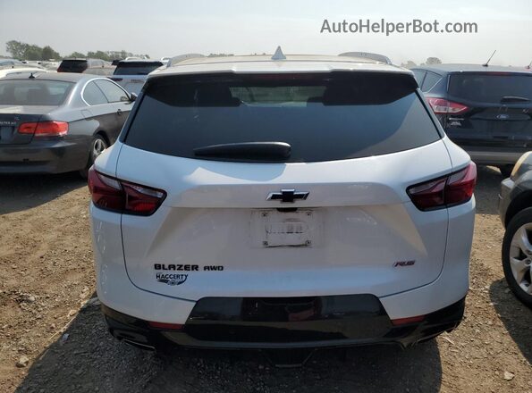 3GNKBKRS0LS556090 2020 CHEVROLET BLAZER White Widok z tyłu