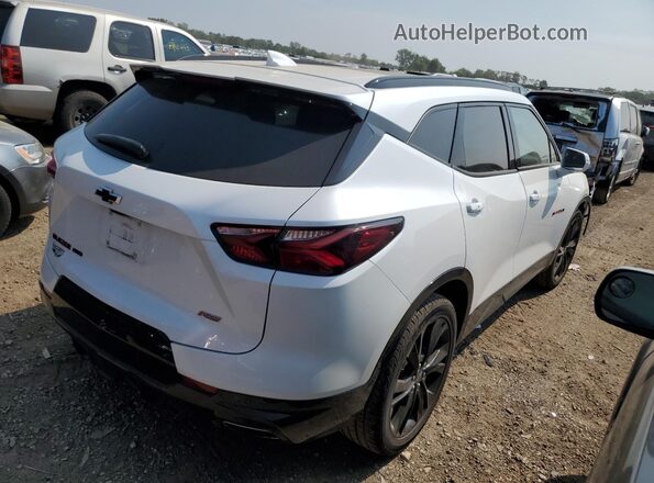 3GNKBKRS0LS556090 2020 CHEVROLET BLAZER White Tył prawy