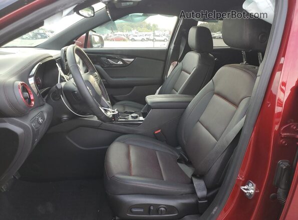 3GNKBKRS6SS163970 2025 CHEVROLET BLAZER Maroon Սալոնի դիմացի տեսք
