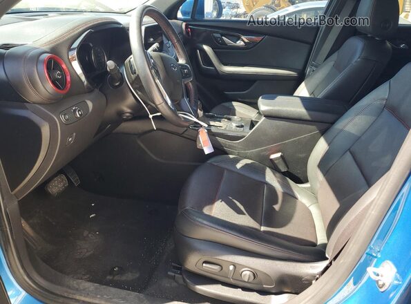 3GNKBKRS8LS551364 2020 CHEVROLET BLAZER Синий Вид салона спереди