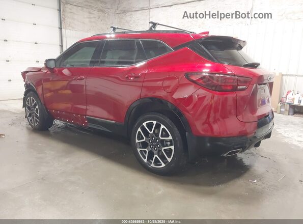 3GNKBKRS8RS124839 2024 CHEVROLET BLAZER Red Tył lewy