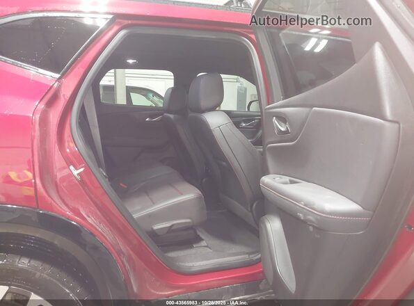 3GNKBKRS8RS124839 2024 CHEVROLET BLAZER Red Widok naklejki z numerem VIN