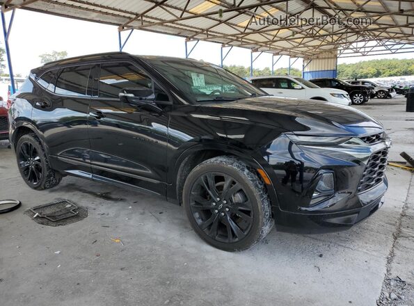 3GNKBKRS9LS701854 2020 CHEVROLET BLAZER Черный Передняя правая четверть