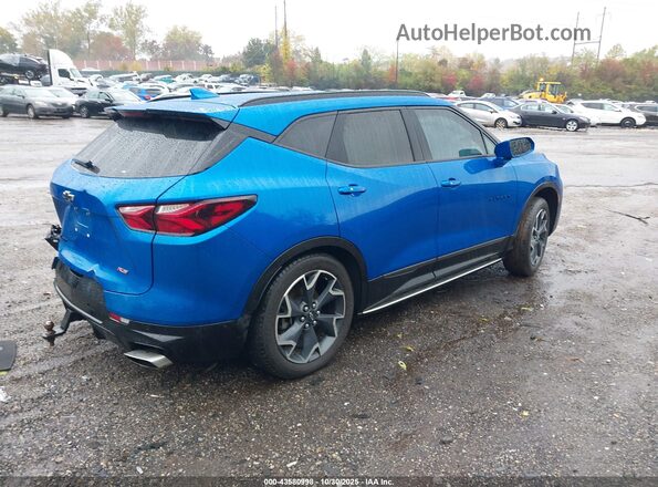 3GNKBKRSXLS546425 2020 CHEVROLET BLAZER Blue Tył prawy