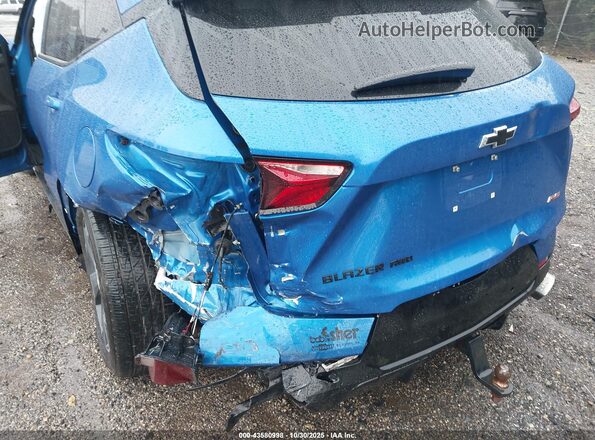 3GNKBKRSXLS546425 2020 CHEVROLET BLAZER Blue Widok z przodu