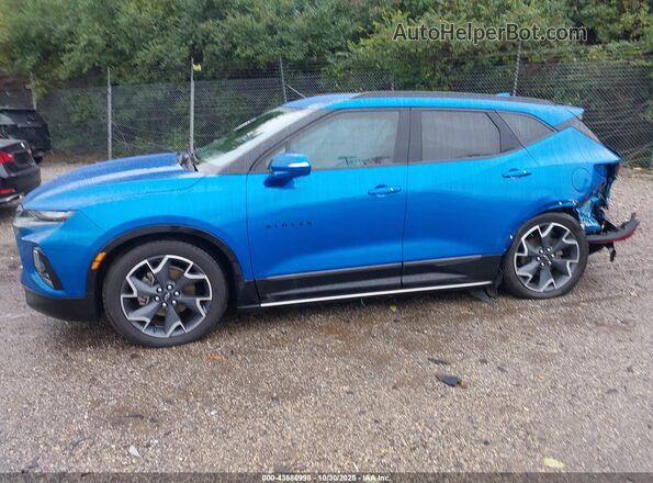 3GNKBKRSXLS546425 2020 CHEVROLET BLAZER Blue 