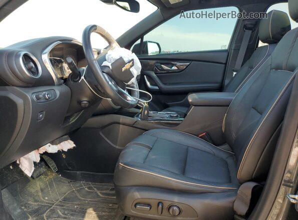 3GNKBLRS4LS568619 2020 CHEVROLET BLAZER Черный Вид салона спереди