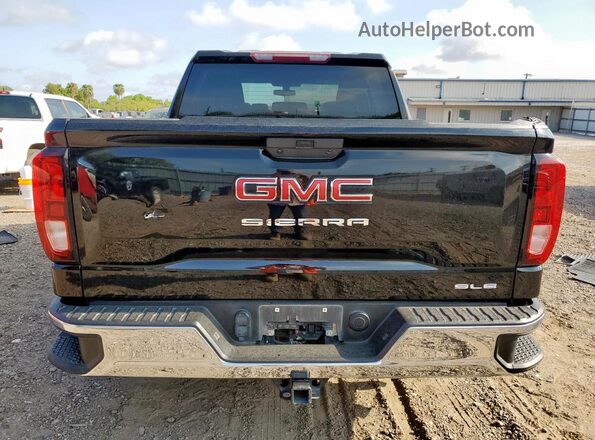 3GTP8BED8LG118666 2020 GMC SIERRA Black Вид ззаду