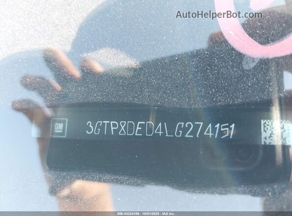 3GTP8DED4LG274151 2020 GMC SIERRA White 