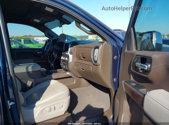 3GTP8DED5NG201180 2022 GMC SIERRA Blue Вид салону спереду