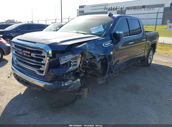 3GTP8DED5NG201180 2022 GMC SIERRA Blue Передня ліва чверть