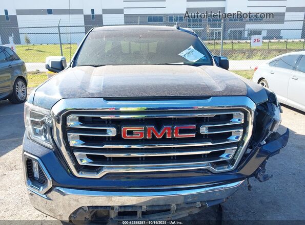 3GTP8DED5NG201180 2022 GMC SIERRA Blue Вид щитка приладів