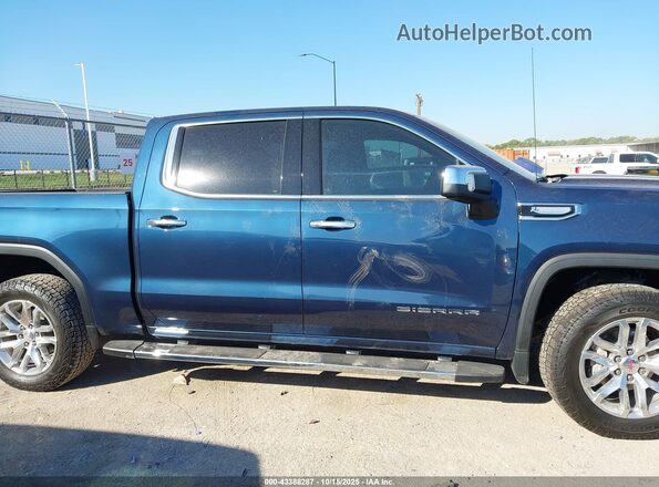 3GTP8DED5NG201180 2022 GMC SIERRA Blue Вид задньої частини салону