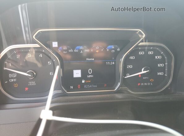 3GTP8FEDXLG108924 2020 GMC SIERRA Maroon Vista del cuadro de instrumentos