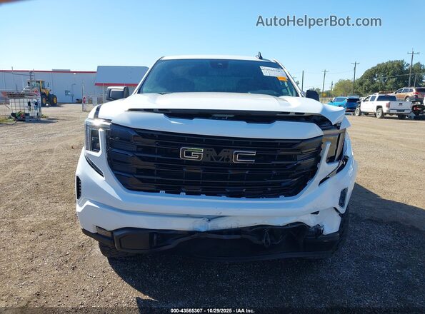 3GTPHCED6RG268645 2024 GMC SIERRA White ხელსაწყოთა პანელის ხედი