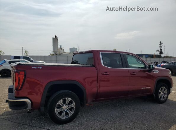 3GTU9BED4LG214066 2020 GMC SIERRA Red Задня права чверть