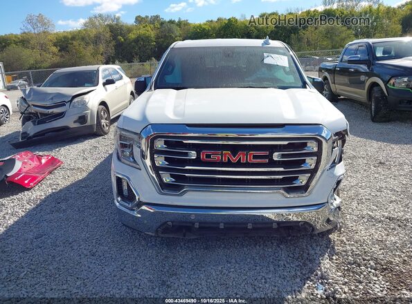 3GTU9DED6LG447457 2020 GMC SIERRA White Vista del cuadro de instrumentos