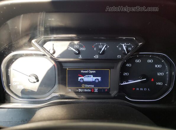 3GTU9DED8LG268580 2020 GMC SIERRA Red Widok zestawu wskaźników