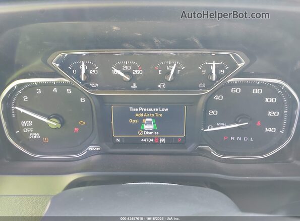 3GTU9DED9LG392891 2020 GMC SIERRA Silver უკანა სავარძლების ხედი