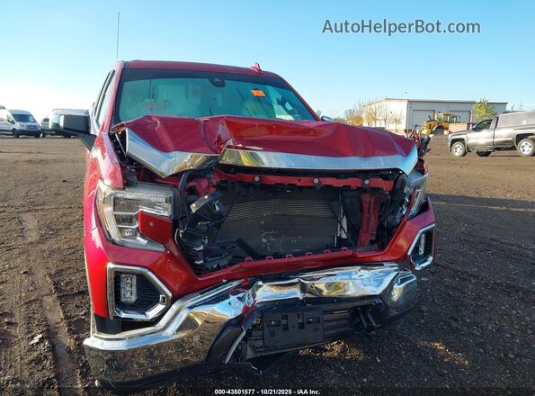 3GTU9DEDXLG201074 2020 GMC SIERRA Red Vista frontal