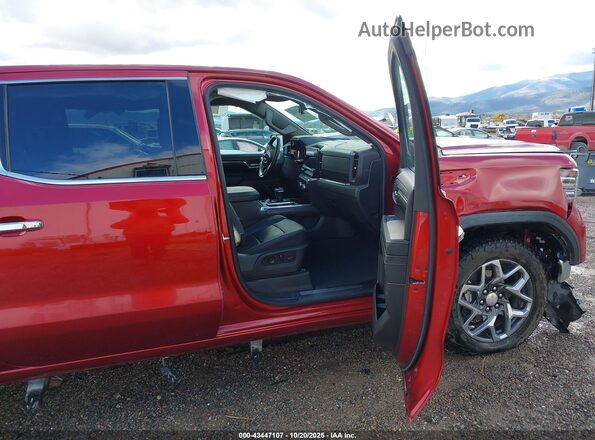3GTUUDEL0RG140493 2024 GMC SIERRA Red Vista interior delantera