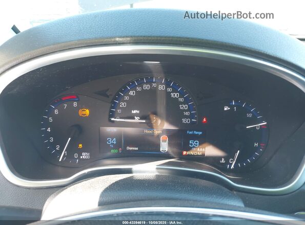 3GYFNCE30GS552143 2016 CADILLAC SRX Black Widok tylnych siedzeń
