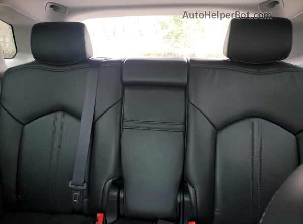 3GYFNCE36GS563504 2016 CADILLAC SRX Черный Вид задних сидений