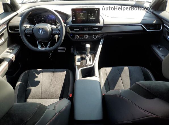 3HDSA2H5XSM707140 2025 ACURA ADX Gray Widok deski rozdzielczej