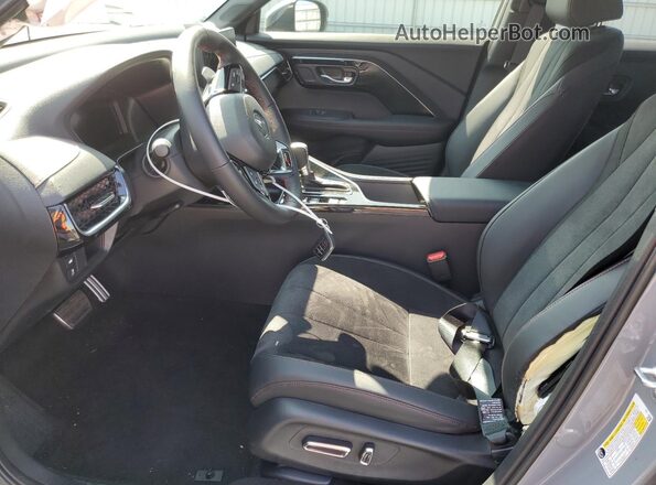 3HDSA2H5XSM707140 2025 ACURA ADX Gray Widok wnętrza z przodu